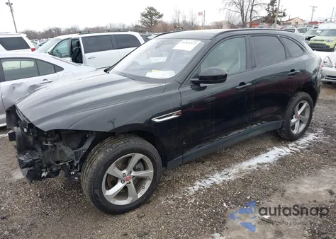 2017 Jaguar F-Pace 35T Premium z USA, uszkodzony, nr VIN SADCJ2BV7HA084584